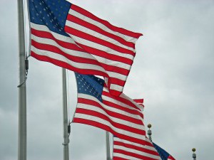 The Flag of the U.S.A. 