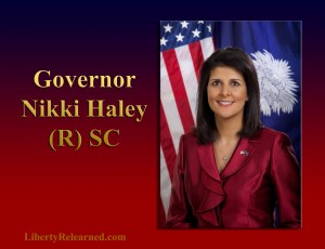 Nikki Haley, (R), SC